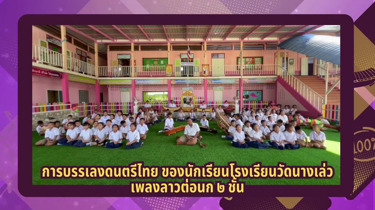 กิจกรรมโรงเรียนดนตรีไทย ๑๐๐ เปอร์เซ็นต์ ประจำปีงบประมาณ ๒๕๖๗