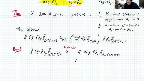 Banach-valued Analysis, Lecture 16: Martingale transforms and Haar decompositions in UMD spaces