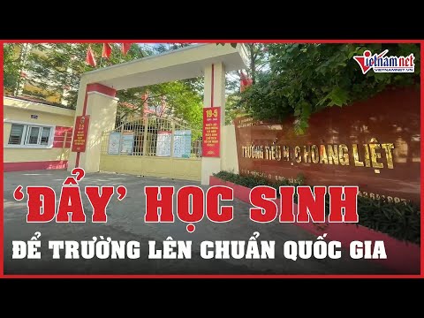 Video Trường tiểu học đẩy hàng trăm học sinh đi nơi khác để... - youtube