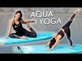 DOING YOGA ON A SURFBOARD | MeganBatoon