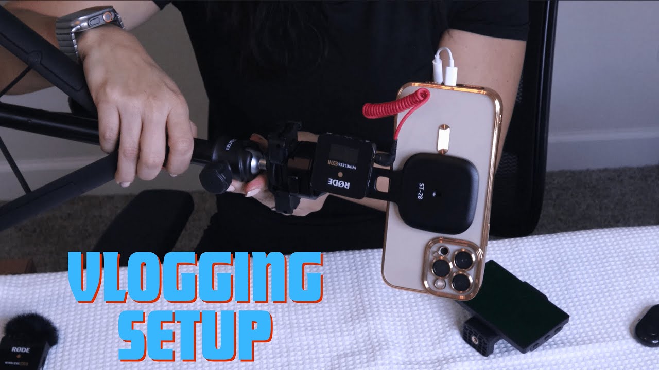 MY VLOGGING SETUP FOR IPHONE (UNBOXING) - YouTube