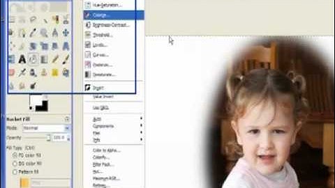 Vignette and Sepia effect to a modern photo