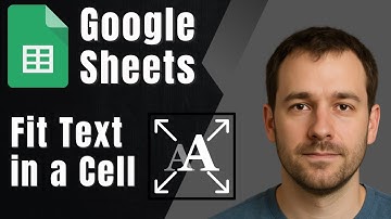 Google Sheets: How to Make Text Fit in a Cell or Column (Wrap Text Tutorial 2025)