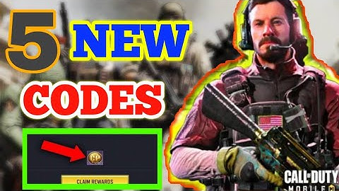 5 NEW CALL OF DUTY MOBILE REDEEM CODES 2021 , COD MOBILE SKIN CODE , COD REDEEM CODES 2021, CODE COD