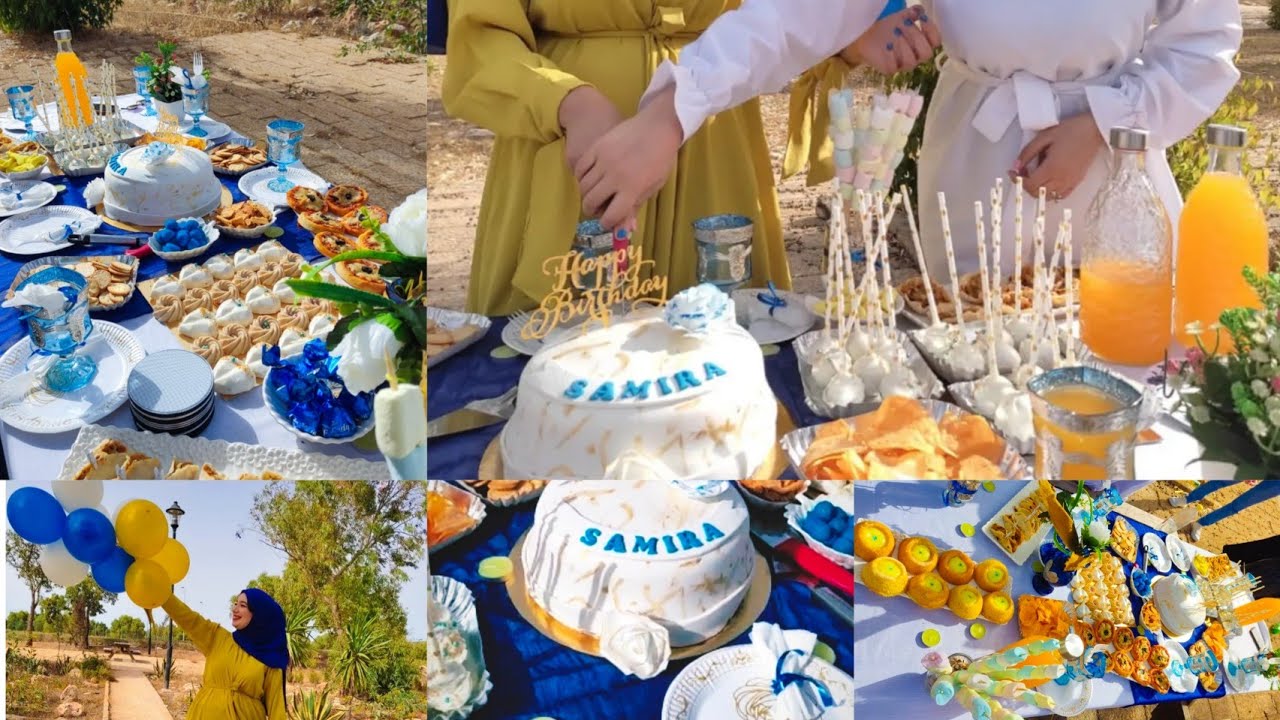 عيد ميلادي في حديقة مع أصدقائي 🎂🎁outside giveaway 🎁 birthday picnic