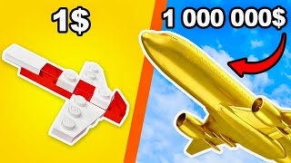 : I Tested $1 vs $1000000 Lego Planes!