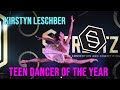 Kirstyn leschber  teen dancer of the year  2018 nationals