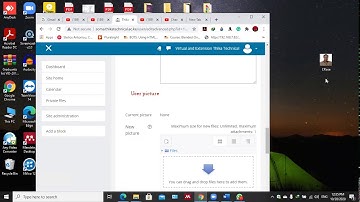 How learners and trainers  add a profile picture in the learning management system  (LMS)