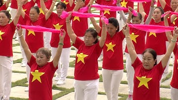 Dòng máu lạc Hồng - nhạc chuẩn cho thể dục dưỡng sinh, làm say mê hàng triệu tái tim, xin 1 line nhe