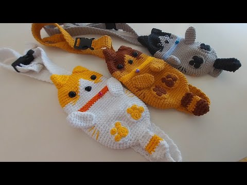 Amigurumi Kedili Çanta Yapımı