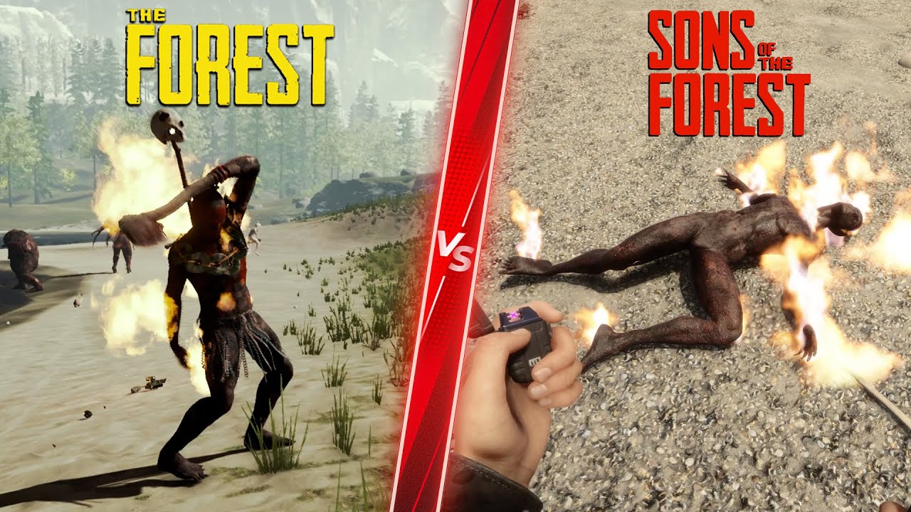 Sons of the Forest: Differences and new features from The Forest