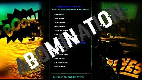 [PS3/MW2] Abomination V1| 1.14 | Backup + Patch | No Jailbreak | 2016 | Download