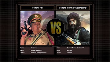Contra Challenge: Infantry Vs. Mohmar 
