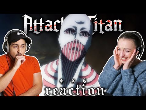 OMG!!! Attack on Titan 4x6 REACTION! | "The War Hammer Titan"