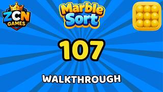 Marble Sort Level 107 Walkthrough | Solution