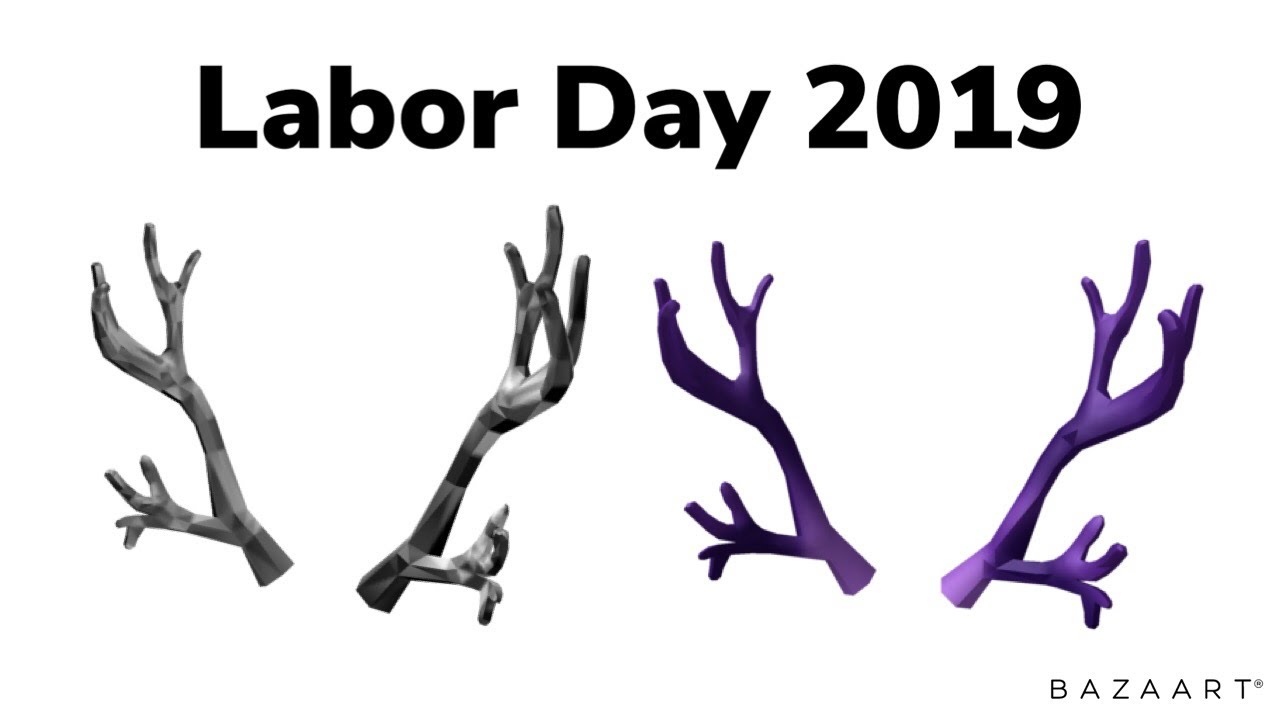 Buying The Amethyst Antlers At The Roblox Memorial Day Sale - how to get amethyest antlers in roblox