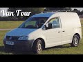 Van Tour - VW Caddy Camper Conversion