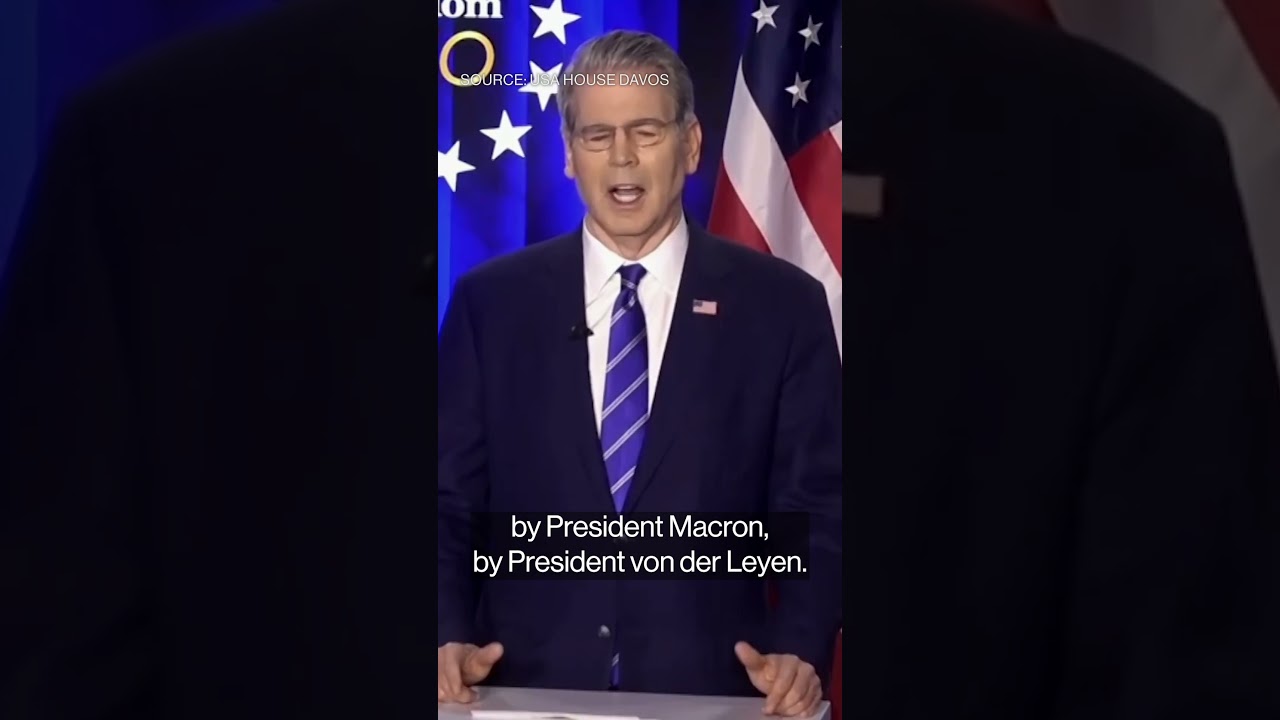 #Bessent calls Denmark 'irrelevant' amid #Greenland tensions #Davos #WEF2026