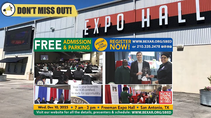 FREE EVENT:  2025 Bexar County Business Conference  12/10/2025