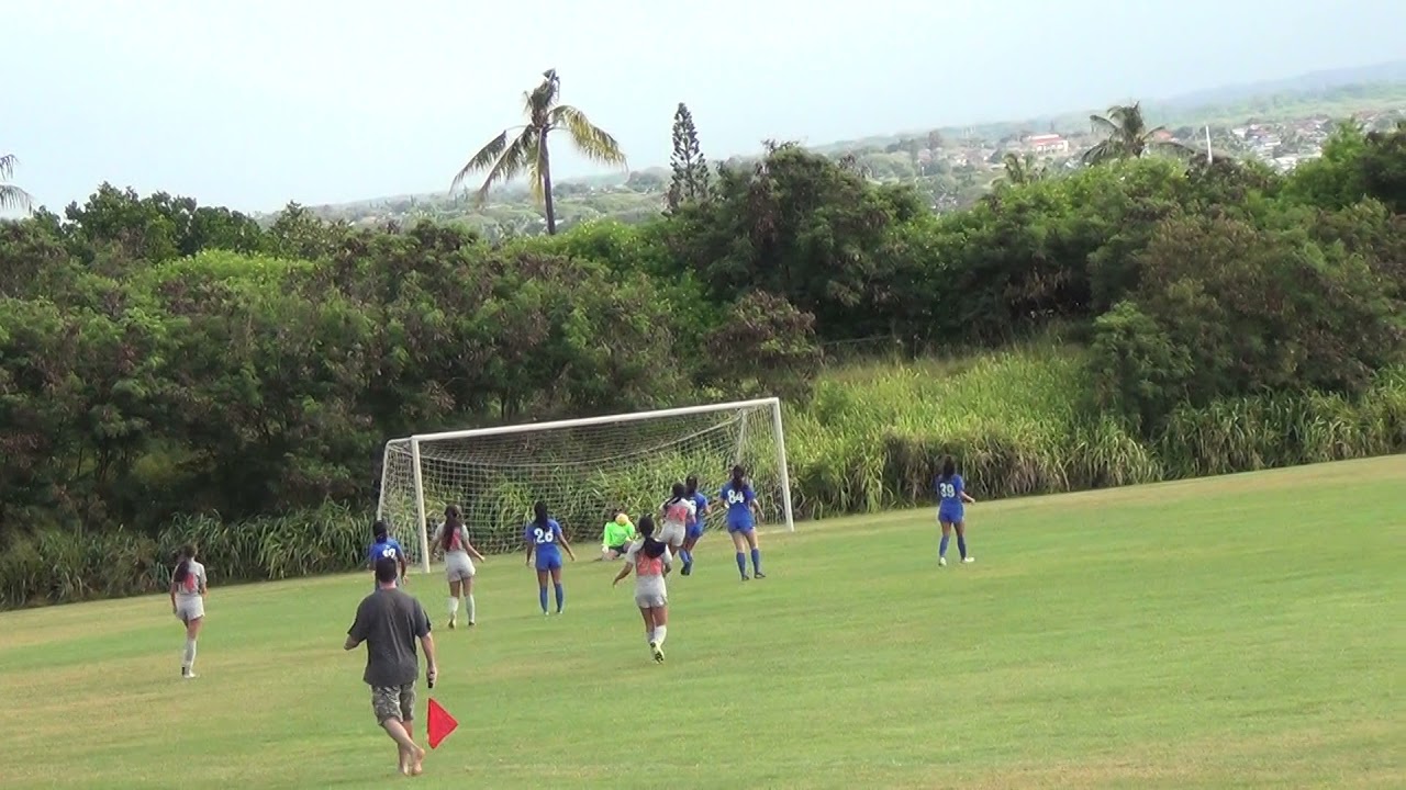 Hawaii Heat FC 06 vs Surf Hawaii 06 Girls 2021 Miso 1st half pt 1