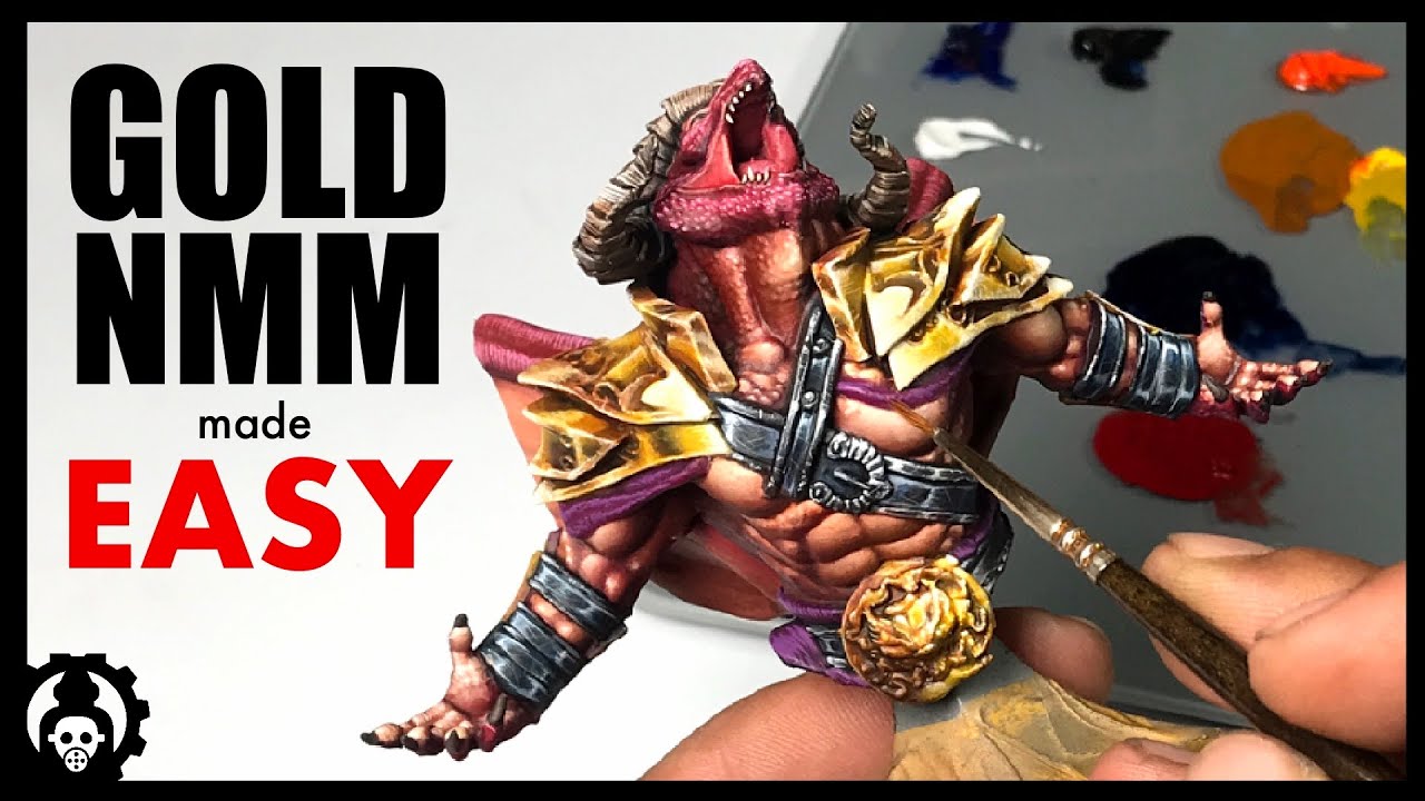 Paint Tutorial - How To Create Warm NMM Gold