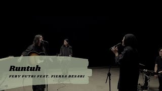 Runtuh - Feby Putri Feat. Fiersa Besari (Lirik)