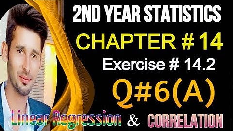 2nd Year Statistics Chapter14, Ex14.2, Q6(A) || 12th Class ICS Statistics Solved Problems[Alp]