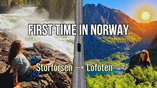 Storforsen to Lofoten Under the Midnight Sun | Epic Norway Roadtrip