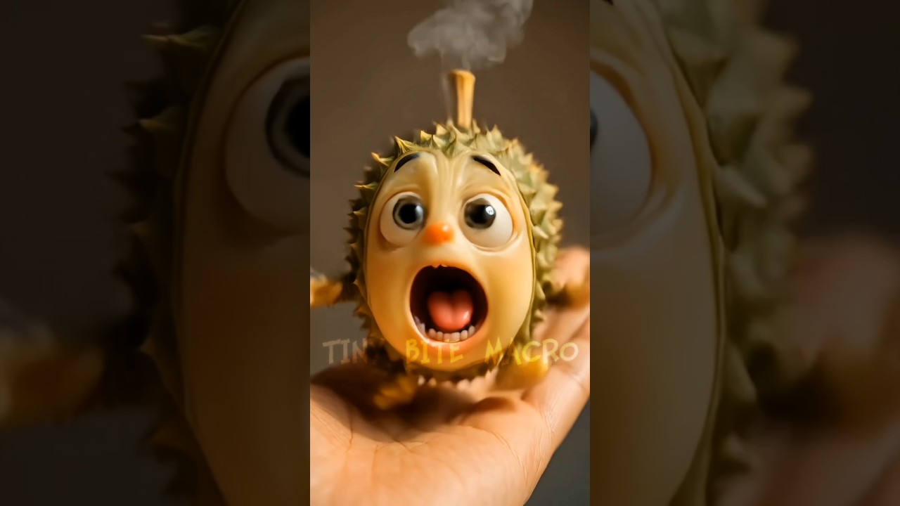 Durian Baby Fruitling | Cute Macro Bite 