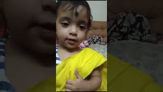 Kid in saree 15 December 2024