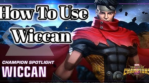 How To Use Wiccan • Mcoc Wiccan • Mcoc Wiccan gameplay • Mcoc Ishvalangaming • Mcoc