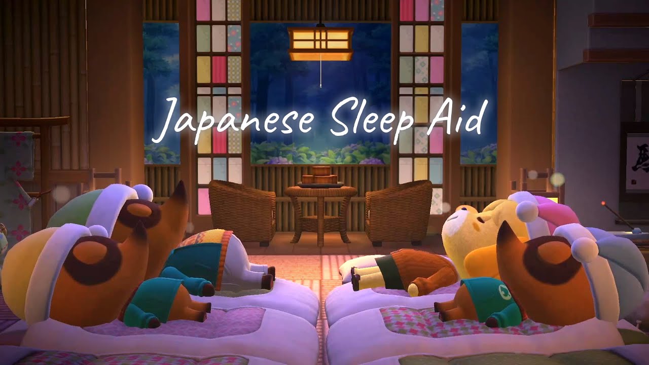 【ACNH BGM】🌙 Cozy Japanese Sleep Aid｜Gentle Piano for Deep Sleep｜Relax・Study