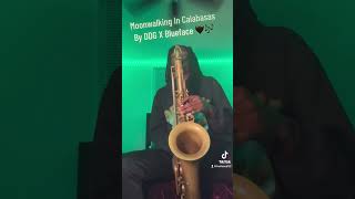 Moonwalking in Calabasas by DDG X Blueface (Sax Solo) ♠️🎶