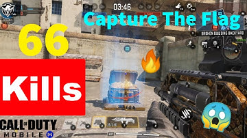 Call Of Duty Mobile New Mode Gameplay 66 Kills🔥 | Capture The Flag Gameplay