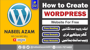 How to make Infinity Free WordPress Website Urdu/Hindi Tutorial | Free Domain and Hosting 2023