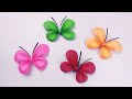 How to make origami paper butterflies / DIY easy paper butterflies