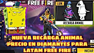 NUEVA RECARGA ANIMAL EN FREE FIRE