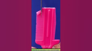 Combing the Comb #asmr #asmrsounds#satisFying #satisFyingvideo #oddlysatisfying#relaxing #smooth