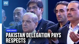 WATCH: Pakistan Delegation Pays Respects to Iran's Late Supreme Leader | Dawn News English