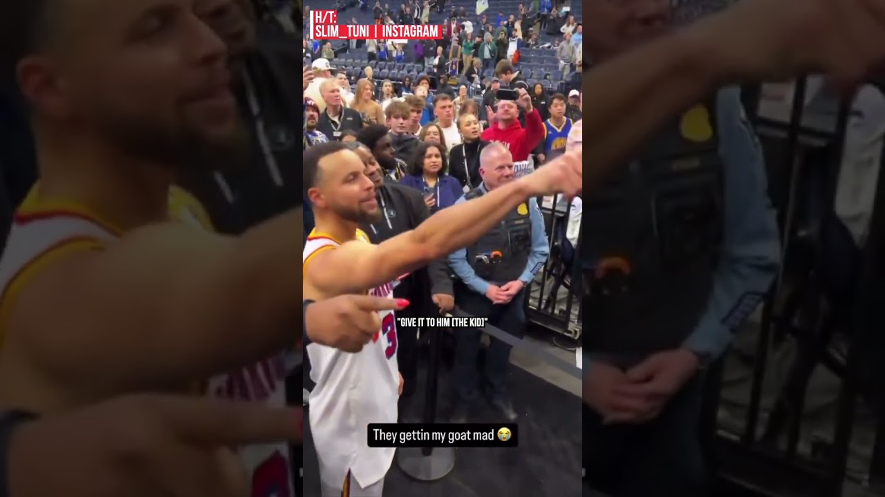 Steph Curry Calls Out Shoe Thief!