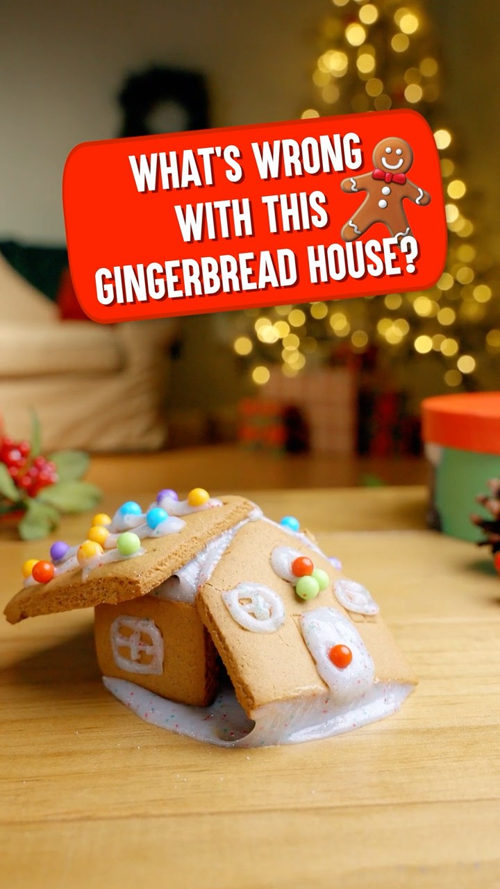 My Gingerbread House Is Melting!