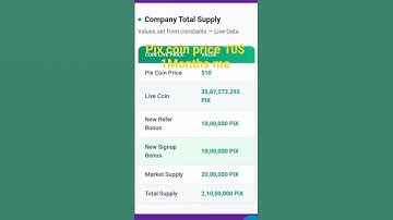 pix coin price 10$ vidon 1months #piX coin live supply #pixcoin today encreej #sortvideo