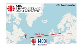 750 kHz - CBGY-AM CBC Radio 1 NFL, Bonavista Bay received in Germany