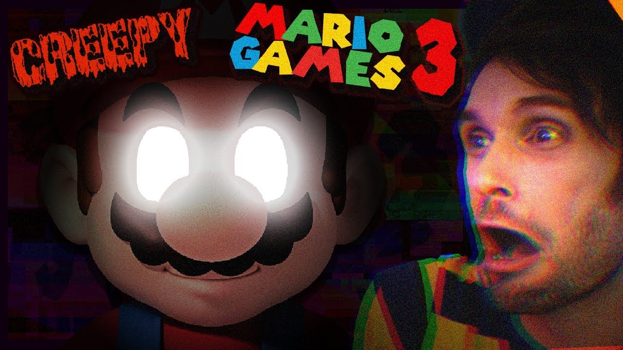 Creepy Mario Games 3 SpaceHamster YouTube