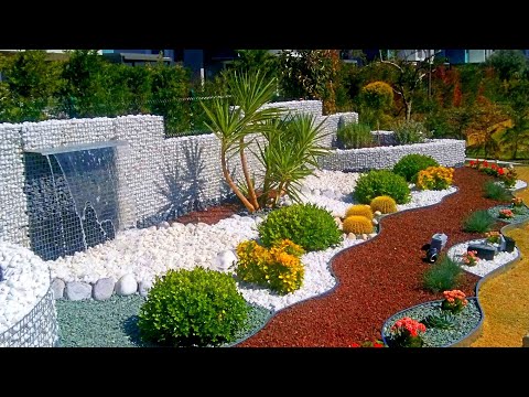 Video: Landscaping Idéer Using Rocks: How To Landscape With Stones