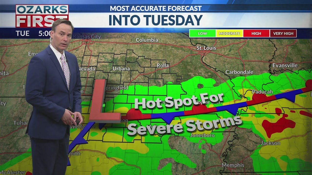One Final Round of Strong Storms - YouTube