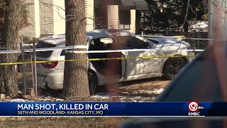 Kansas City police investigate deadly shooting after man found in vehicle