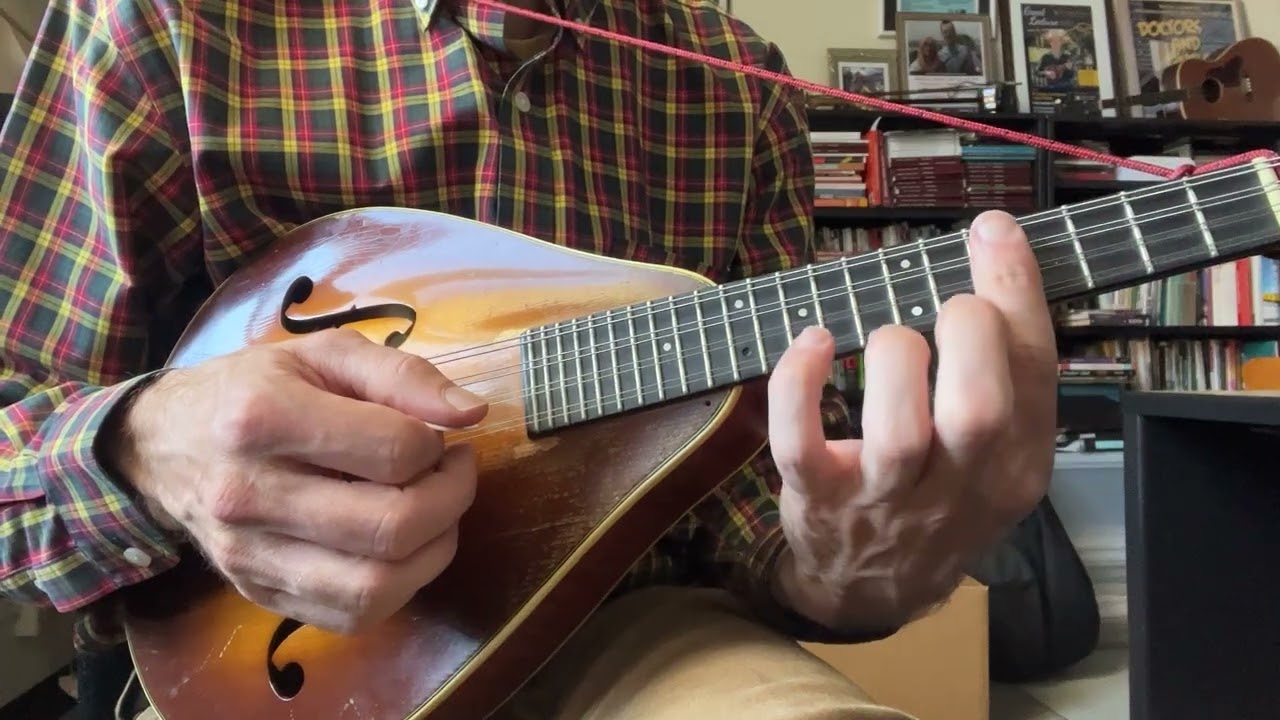 "One Moonlight Night" (Charlie Poole) melody for mandolin