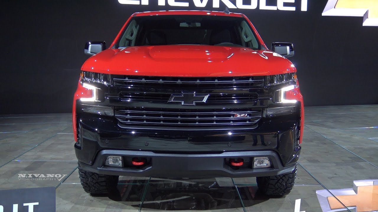 2019 Chevrolet Silverado Trailboss Exterior And Interior Walkaround 2018 Detroit Auto Show