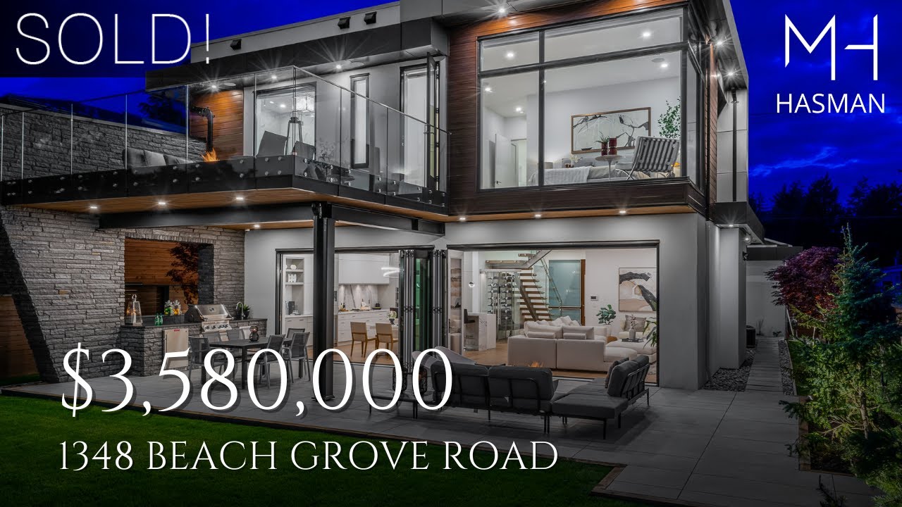 Now Sold! A Sensational Modern Beachfront Home on Tsawwassen's Most